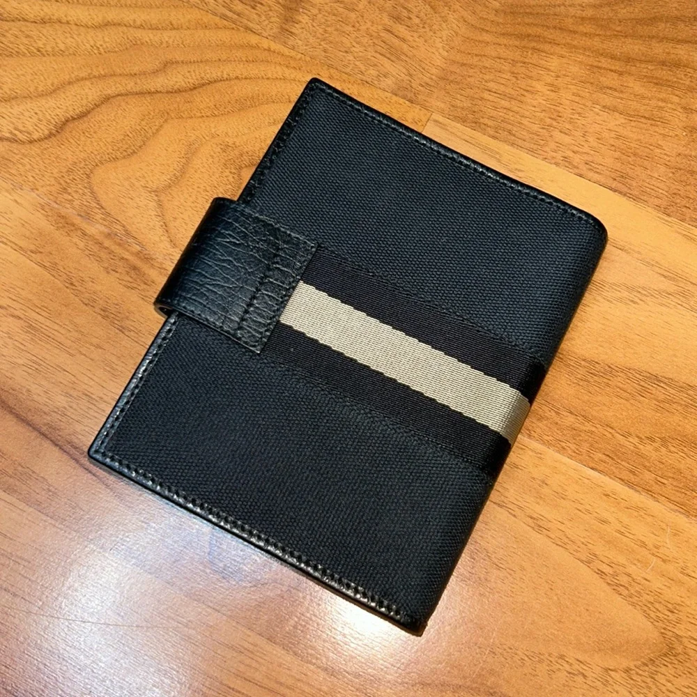 Authentic Gucci Canvas Agenda with Web